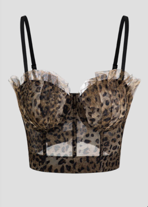 Cheetah corset