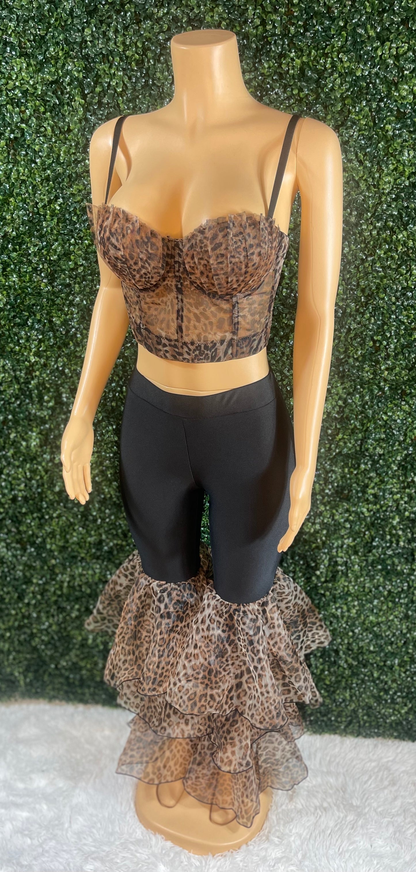 Cheetah corset