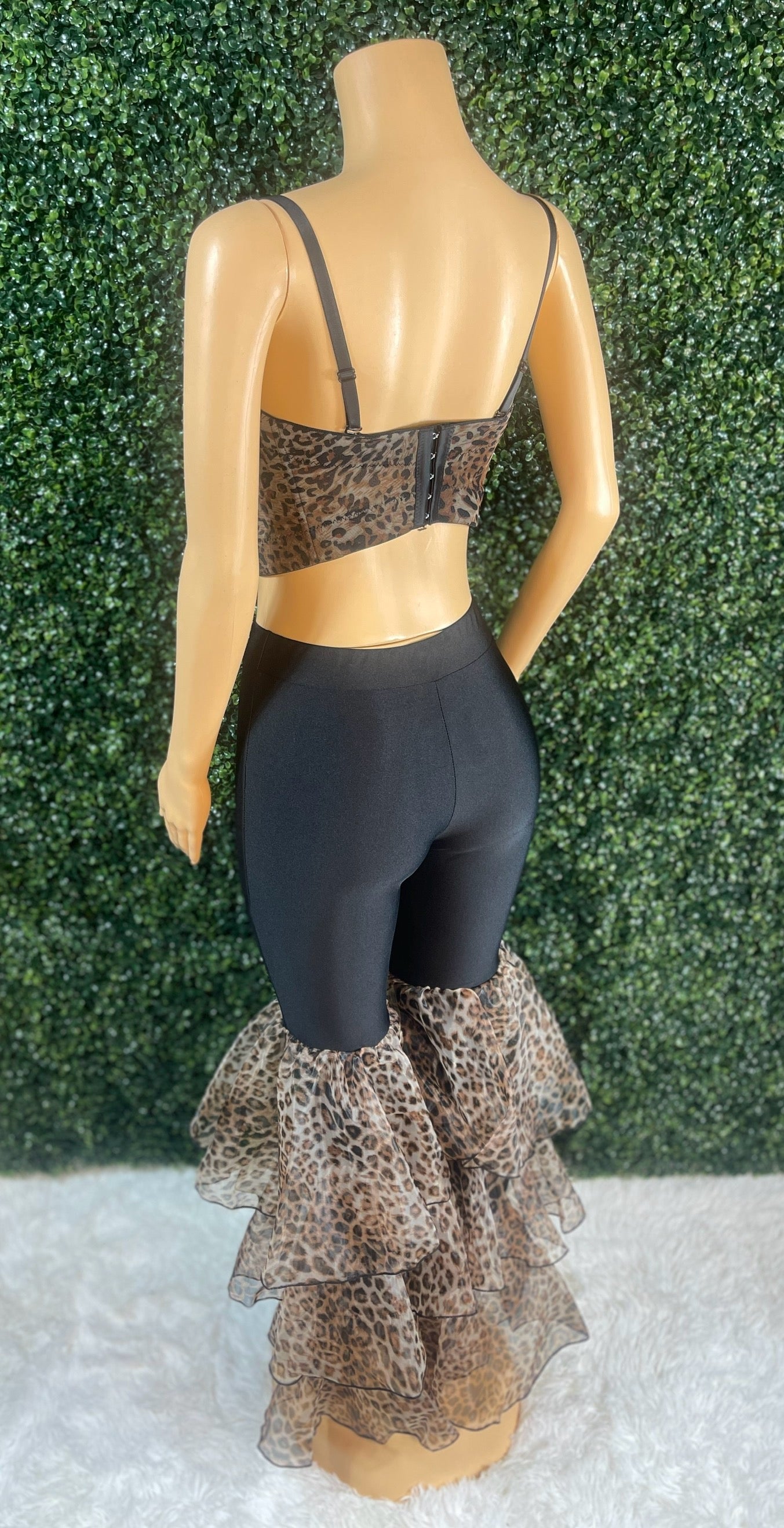 Cheetah corset