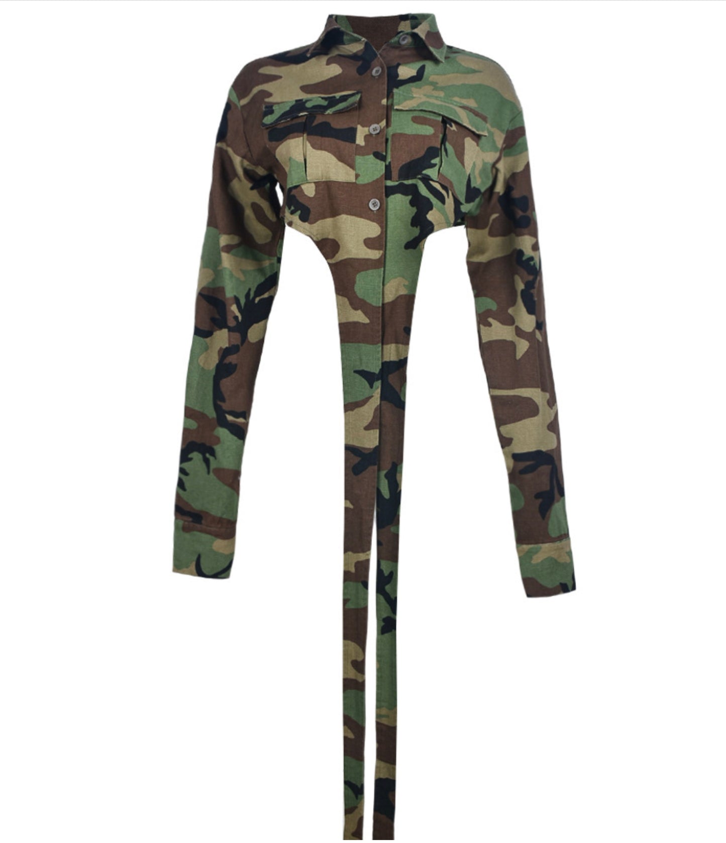 PRINCESS CAMO CORD JACKET