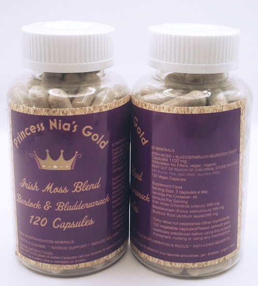 PNG IRISH MOSS MINERAL CAPSULES